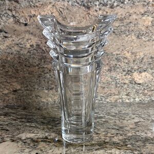Lenox ovation crystal Azar bud Vase 7 inches VINTAGE